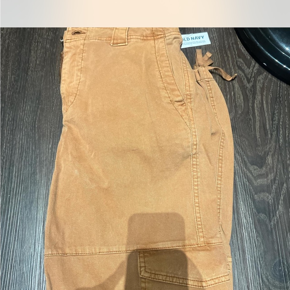 Old Navy Tan Cargo Pants